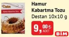 DESTAN HAMUR KABARTMA TOZU 10X10 G